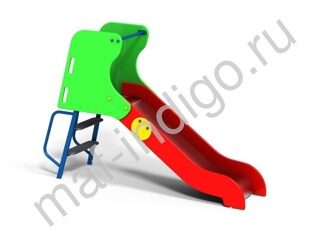 ДИО 5.031-15 Горка с металлическими перилами H=900